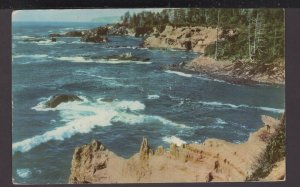 Oregon - Boiler Bay one of many fine State Parks Highway 101 - pm1941 - Chrome