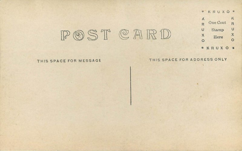 Early RPPC Postcard Lewiston MT main Street Phillips Drug Co. Stafford Beer Bear