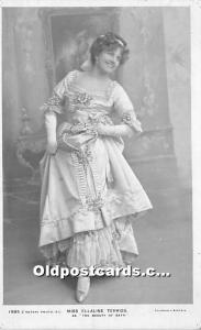 Miss Ellaline Terriss As The Beauty of Bath Theater Actor / Actress Writing o...