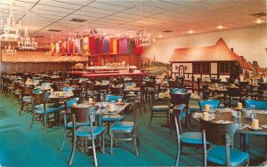 Postcard Florida Ft. Lauderdale Jolly Smorgasbord Restaurant 1960s 23-2013 