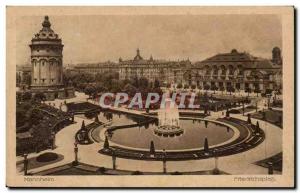 Germany Mannheim Old Postcard Friedrichsplatz