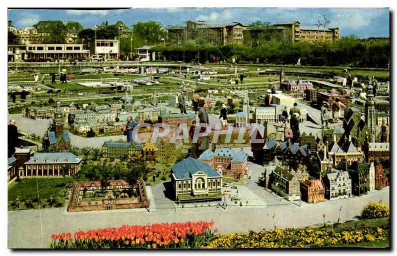 Postcard Old Miniatuurstad Madurodam Den Haag Panorama