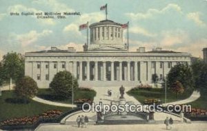 Columbus, Ohio, OH State Capital USA Unused light wear