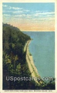 North Boulevard, Arch Rock - Mackinac Island, Michigan MI  