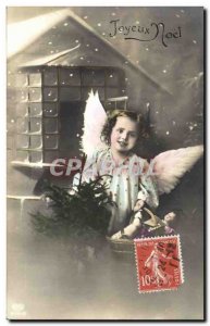 Old Postcard Fun Children Angel Doll