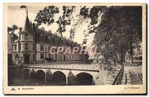 Old Postcard Quimper La Prefecture