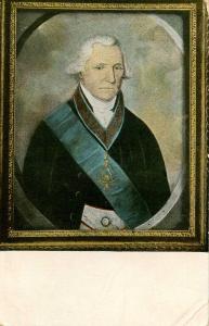 Gen. George Washington in Masonic Regalia.   Artist: Williams