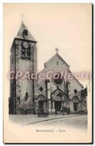 Postcard Old Church Montlhery