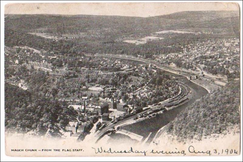 PA - Mauch Chunk (Jim Thorpe), Aerial View