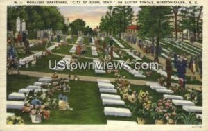 Moravian Graveyard in Winston-Salem, North Carolina