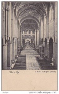 Interior, St. Maria Im Capitol (Inneres), Coln a. Rh. (North Rhine-Westphalia...