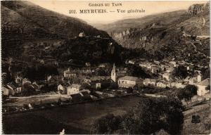 CPA MEYRUEIS - Vue générale - Gorges du Tarn (638311)