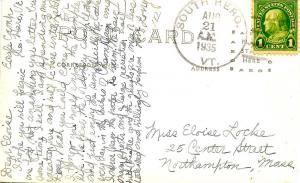 VT - South Hero. Eagle Camp, Lake Champlain Shoreline, Shore Rd. - RPPC