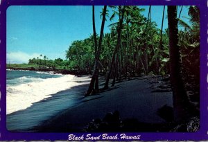 Hawaii Kalapana Black Sands Beach