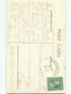 Divided-Back BEAUTIFUL FLOWERS SCENE Great Postcard AA3182