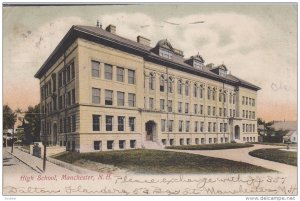 MANCHESTER, New Hampshire, PU-1906; High School