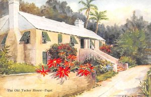 The Old Tucker House Paget Bermuda Unused 