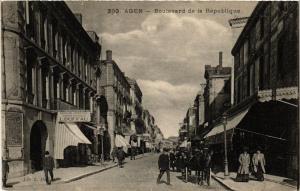 CPA AGEN - Boulevard de la Republique (638647)