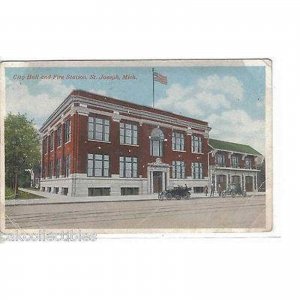 City Hall and Fire Station-St. Joseph,Michigan