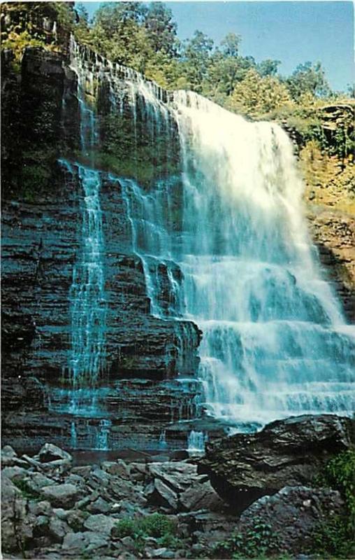 Burgess Falls On Genter Hill Lake Cookeville Tennessee TN