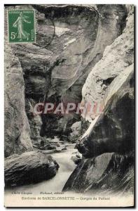 Old Postcard Around Barcelonnette Palluel Gorge