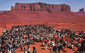 Navajo Tribal Band Monument Valley, Arizona USA Music Related Unused 