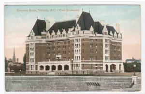 Empress Hotel Victoria British Columbia Canada 1910c postcard