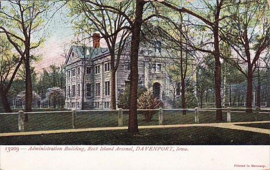 Illinoin Davenport Administration Building Rock Island Arsenal