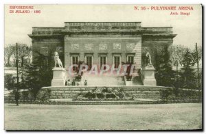 Old Postcard Milano 1906 Pulvinare Lion Arena