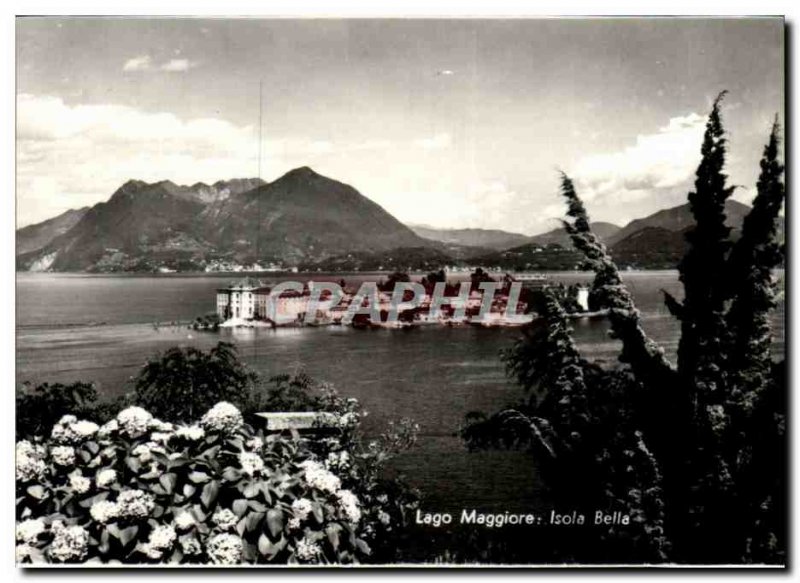 Postcard Modern Italy Isola Bella Lago Maggiore