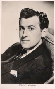 Stewart Granger Printed But Hand Signed Appearance Photo