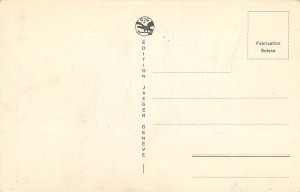 Switzerland navigation & sailing topic postcard Geneve Brunswick paddle steamer