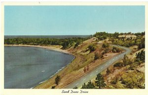 Sand Dune Drive Between Eagle River and Eagle Harbor Michigan