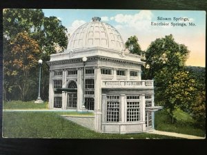 Vintage Postcard 1907-1915 Siloam Springs Park Excelsior Springs Missouri