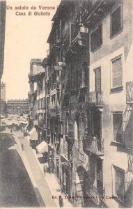 Italy  Verona, Un saluto da Verona Casa di Giulietta