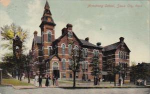 Iowa Sioux City Armstrong School 1910