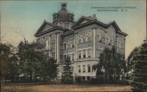Hackettstown New Jersey NJ Centenary Collegiate Institute c1910 Vintage Postcard