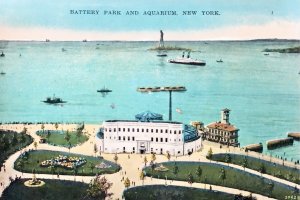 Battery Park and Aquarium New York