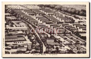 Old Postcard Militaria Camp of Mailly General view
