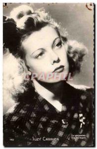 Old Postcard Fantaisie Suzy Carrier Actress