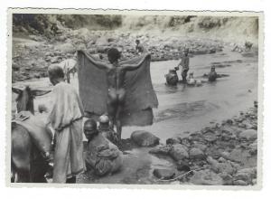 Estimated WW2 Era Real Photo Postcard - Possibly North East Africa - (OO91)