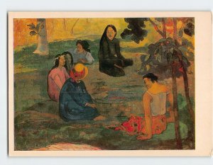 Postcard Conversation By Paul Gauguin, The Hermitage, St. Petersburg, Russia