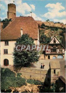 Postcard Modern 641 kaysersberg the museum and castle