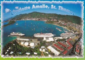 Harbor at Charlotte Amalie, St. Thomas - US Virgin Islands pm 2001