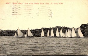 Minnesota St Paul White Bear Lake White Bear Yacht Club 1911