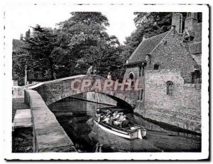 Modern Postcard Brugge Bruges Achter Gruuthuse Gruuthuse Behind