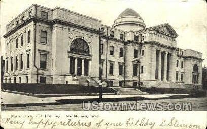 State Historical Building - Des Moines, Iowa IA