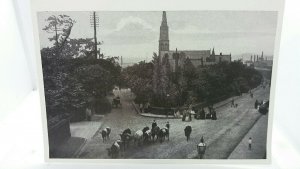 Vintage Repro Postcard Cattle in the Street at Balderstone Lancashire unposted