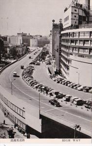 Japan Osaka Highway Scene Real Photo