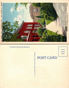 Terrell Hall and Glimpse of Library, University of Georgia, Athens, Georgia (...